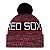 Gorro New Era Knit Boston Red Sox Vermelho e Preto - Imagem 2