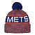 Gorro New Era Knit New York Mets Azul e Laranja - Imagem 3