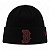 Gorro New Era Knit Chrome Boston Red Sox Preto - Imagem 1