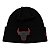 Gorro New Era Knit Chrome Chicago Bulls Masculino Preto - Imagem 1