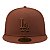 Boné New Era 5950 Color Pack Los Angeles Dodgers Marrom - Imagem 2