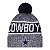 Gorro New Era Knit Tri Color Dallas Cowboys Masculino Azul - Imagem 1