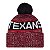 Gorro New Era Knit Tri Color Houston Texans Vermelho - Imagem 3