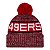 Gorro New Era Knit Tri Color San Francisco 49ers Vermelho - Imagem 3