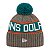 Gorro New Era Knit Tri Color Miami Dolphins Azul e Laranja - Imagem 3