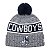 Gorro New Era Knit Tri Color Dallas Cowboys Azul - Imagem 1