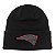 Gorro New Era Knit Chrome New England Patriots Preto - Imagem 1