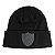 Gorro New Era Knit Chrome Las Vegas Raiders Preto - Imagem 1