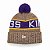 Gorro New Era Knit Tri Color Los Angeles Kings Roxo - Imagem 3