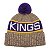 Gorro New Era Knit Tri Color Los Angeles Kings Roxo - Imagem 2