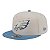 Boné New Era 950 Color Pack Philadelphia Eagles Bege e Azul - Imagem 1