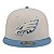 Boné New Era 950 Color Pack Philadelphia Eagles Bege e Azul - Imagem 2