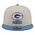 Boné New Era 950 2t Color Pack Green Bay Packers Bege e Azul - Imagem 2