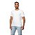 Camiseta Guess Bordado Pequeno Centro Masculino Branco - Imagem 1