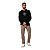 Moletom Guess Moletom 4g Relevo Bordado Masculino Preto - Imagem 3