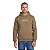 Moletom Guess Com Capuz Logo Bordado Masculino Bege - Imagem 1