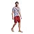 Bermuda Reserva Malha Waffle Masculino Canela - Imagem 2