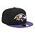 Boné New Era 950 Eg Baltimore Ravens Preto e Roxo - Imagem 3