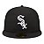 Boné New Era 5950 Eg Chicago White Sox Preto Masculino - Imagem 2