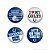 4 Bottons Pins Indianapolis Colts NFL - Imagem 1