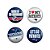 4 Bottons Pins New England Patriots NFL - Imagem 1