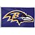 Bandeira Grande 90x150 NFL Baltimore Ravens - Imagem 1