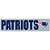 Adesivo Faixa Bumper Strip 30x7,5 New England Patriots - Imagem 1