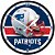 Relógio de Parede NFL New England Patriots 32cm - Imagem 1