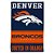 Toalha Sport NFL 40x64cm Denver Broncos - Imagem 1