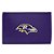 Toalha Torcedor NFL Fan 38x63cm Baltimore Ravens - Imagem 1