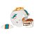 Capacete Snack Helmet Aperitivos GameDay Miami Dolphins - Imagem 1