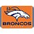 Tapete Decorativo Boas-Vindas NFL 51x76 Denver Broncos - Imagem 1