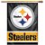 Bandeira Vertical 70x100 Logo Team Pittsburgh Steelers - Imagem 1