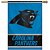 Bandeira Vertical 70x100 Logo Team Carolina Panthers - Imagem 1