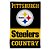 Toalha Sport NFL 40x64cm Pittsburgh Steelers - Imagem 1