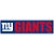 Adesivo Faixa Bumper Strip 30x7,5 New York Giants - Imagem 1