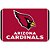 Tapete Decorativo Boas-Vindas NFL 51x76 Arizona Cardinals - Imagem 1