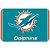 Tapete Decorativo Boas-Vindas NFL 51x76 Miami Dolphins - Imagem 1