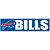 Adesivo Faixa Bumper Strip 30x7,5 Buffalo Bills - Imagem 1