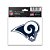 Adesivo Multi-Uso 8x10 NFL Los Angeles Rams - Imagem 1