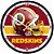 Relógio de Parede NFL Washington Redskins 32cm - Imagem 1