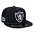 Boné Oakland Raiders 5950 Sideline Road NFL 100 New Era - Imagem 5