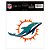 Adesivo Especial Miami Dolphins Logo NFL - Imagem 1