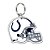 Chaveiro Premium Acrílico Indianapolis Colts NFL - Imagem 1