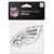 Adesivo Perfect Cut Decal Cromado NFL Philadelphia Eagles - Imagem 1