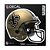 Adesivo All Surface Capacete NFL New Orleans Saints - Imagem 1