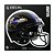 Adesivo All Surface Capacete NFL Baltimore Ravens - Imagem 1