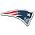 Auto Emblema Acrílico/Metal New England Patriots NFL - Imagem 1