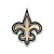 Auto Emblema Acrílico/Metal New Orleans Saints NFL - Imagem 1