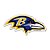 Imã Magnético Acrílico Baltimore Ravens NFL - Imagem 1